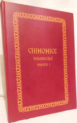 Chinonice Duminicale, partea I - format fizic/PDF - Comori Psaltice - partituri psaltice