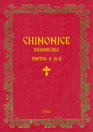 Chinonice Duminicale, partea a III - a - PDF - Comori Psaltice - partituri psaltice