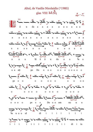 Chinonice Duminicale, partea a III - a - PDF - Comori Psaltice - partituri psaltice