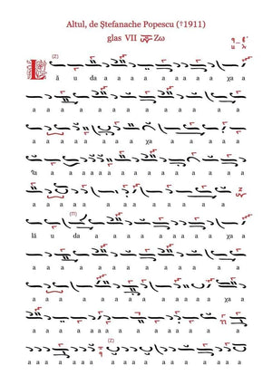 Chinonice Duminicale, partea a III - a - PDF - Comori Psaltice - partituri psaltice