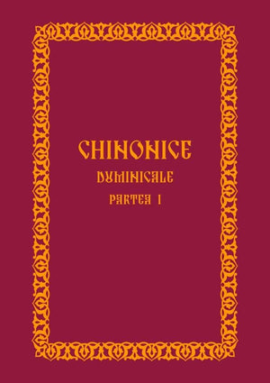 Chinonice Duminicale, partea I - format fizic/PDF - Comori Psaltice - partituri psaltice