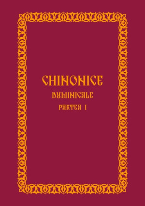 Chinonice Duminicale, partea I - format fizic/PDF - Comori Psaltice - partituri psaltice