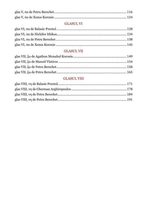 Chinonice Duminicale, partea I - format fizic/PDF - Comori Psaltice - partituri psaltice