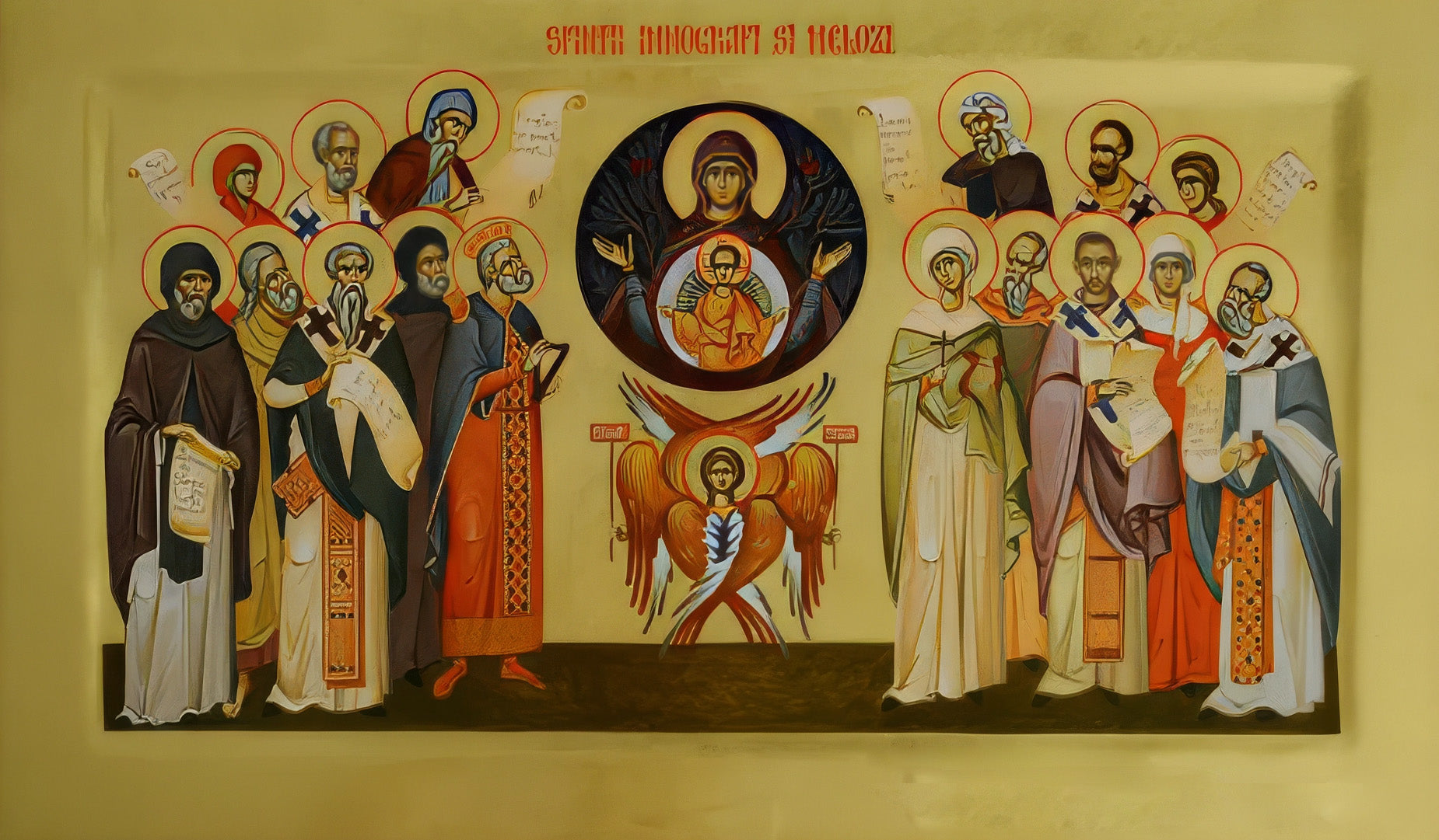 Mari imnografi ai Bisericii: Sfântul Ioan Damaschin, Sfântul Cosma Melodul și Sfântul Andrei Criteanul