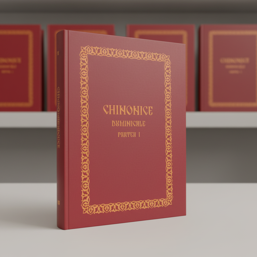 Chinonice Duminicale, partea I - format fizic/PDF - Comori Psaltice - partituri psaltice